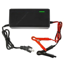 LiFePO4 Battery Charger 14.6V 10A 12V Lithium Iron Phosphate Fast Charging LED