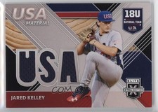2020 Panini Elite Extra Edition USA Baseball Material Black Jared Kelley 0q3