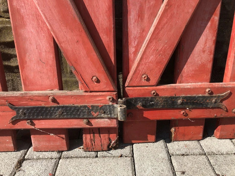 Cancelletto Pedonale In Legno A Due Ante - Immagine 4 di 4