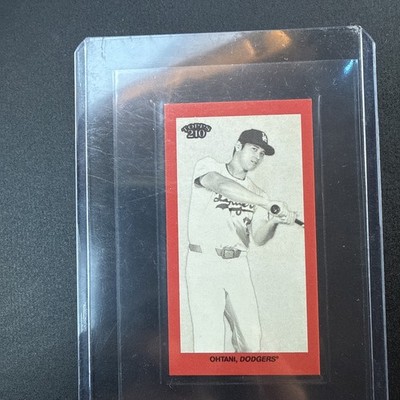 Shohei Ohtani 2024 Topps 206 T206 Old Mill T210 Red Border SP LA Dodgers