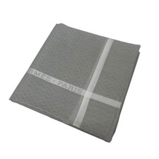 Hermes 100% Cotton Gray Handkerchief 45x45cm ...