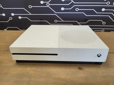 Microsoft Xbox One S 1TB Gaming System White 1681 - Console and Power Cable only