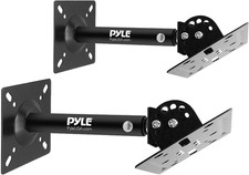 Universal Speaker Mounting Bracket - Ceiling  Wall Speaker Mount with Adjustabl