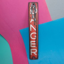 Vintage Danger Metal Enamel Sign, 32cm Approx, Man Cave