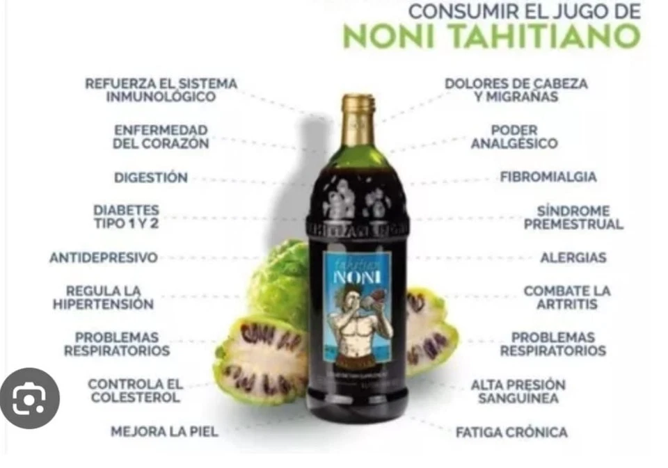NONI TAHITIANO Morinda Juice, Original & Authentic, Noni Fruit Juice 4L - Image 4 of 4