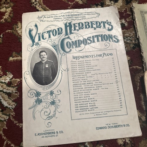 Lot de 15 partitions / livres anciens pour piano - Photo 11/16