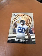 Tony Pollard 2023 Panini Zenith Zeal of Approval Dallas Cowboys #11