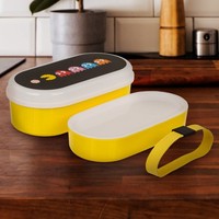 Monsterzeug Brotdose Mit FäChern - Lunchbox Mit Pac-Man Motiv