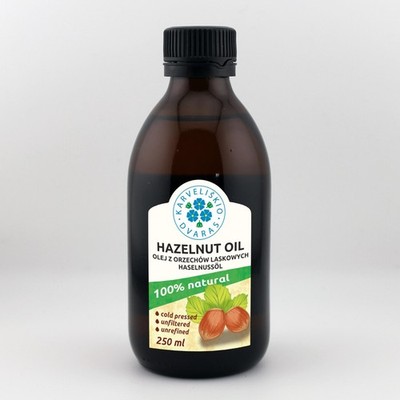 Cold-Pressed Hazelnut Oil 250ml   Rich in Vitamin E & Antioxidants