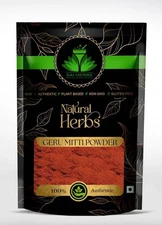 SAI HERBS Geru Powder - Red Ochre Powder - Pure & Natural