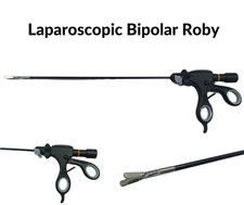 1Pcs Laparoscopic Bipolar Ruby 5mmx330mm For SS Surgical Instruments CE Approved