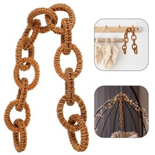 Wicker Ring Chain Miss Rattan Decorative Chains Woven Decorations