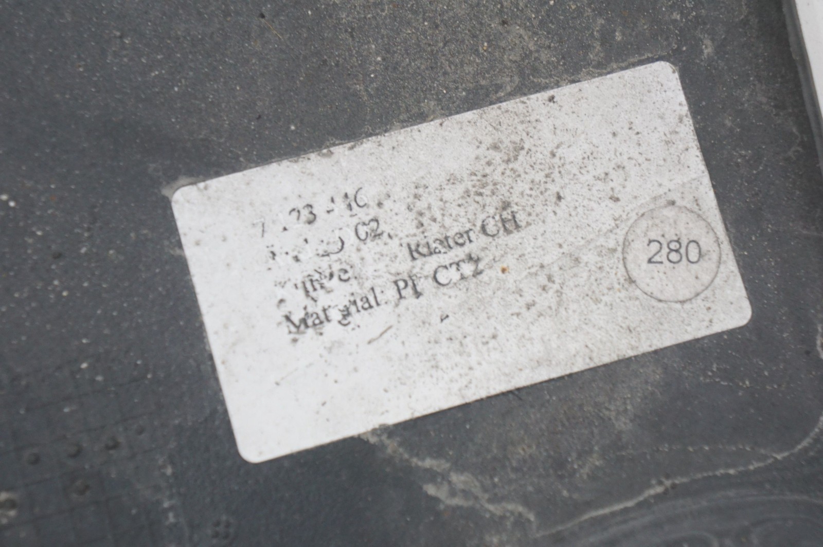 Set Rear Left Right Air Guide OEM 51717123445 Rolls Royce Phantom VII 06 *Note*