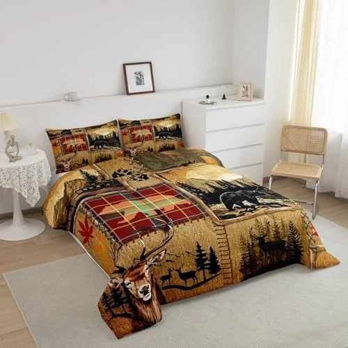 Комплект постельного белья King Size Bear для детей — деревенское постельное белье, набор из 3 предметов - Изображение 3 из 4