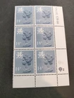 GB QEII 1981 14p Grey-blue. SGW39. Cylinder number Q2 lower. MNH block of 6