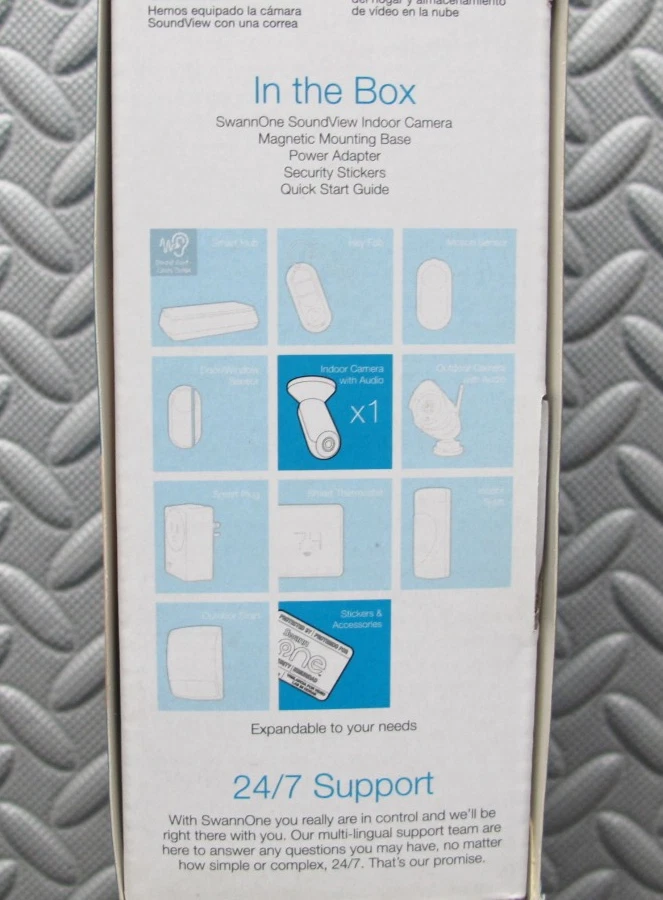 Swann SWO-SVC01K One SoundView Camera Indoor White - Image 4 of 4