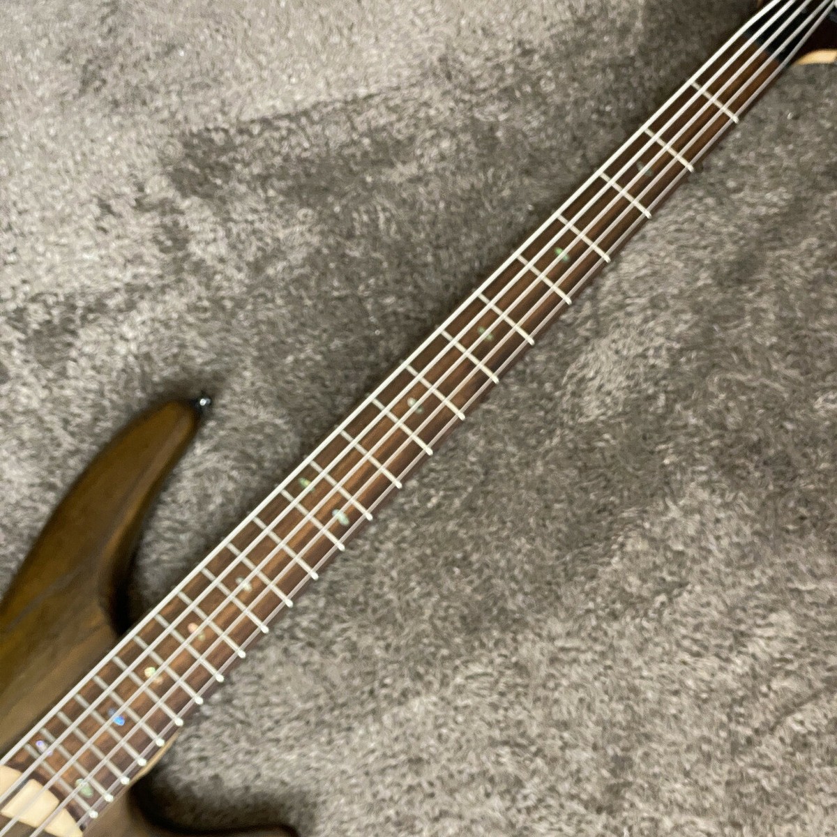 Electric Bass Guitar Ibanez SSR-635 Wood grain 5 String Ash