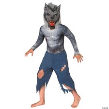 WEREWOLF CHILD MEDIUM 8-10 Halloween Costume Cosplay  Party Outfit For Kids