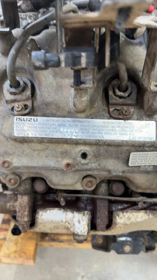 2001-04 Chevy Silver 2500 Eng Assm 6.6L Turbo Diesel (vin 1 8th Digit) Opt NF2 - Image 4 of 4