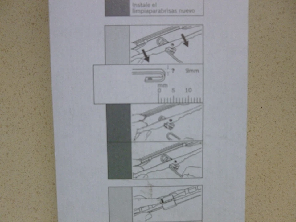 Bosch Direct Connect 40524 - 40518 Juego de escobillas limpiaparabrisas calidad "OEM" (par)-SCION tC Foto 3 de 3