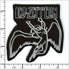 25 Pcs Embroidered Iron on patches LED-ZEPPELIN Rock Band 92x92mm AP056fB