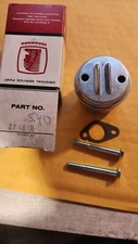GENUINE Tecumseh Muffler with Bolts OEM PN# 27181 NOS. NOT AFTERMARKET [6118E]