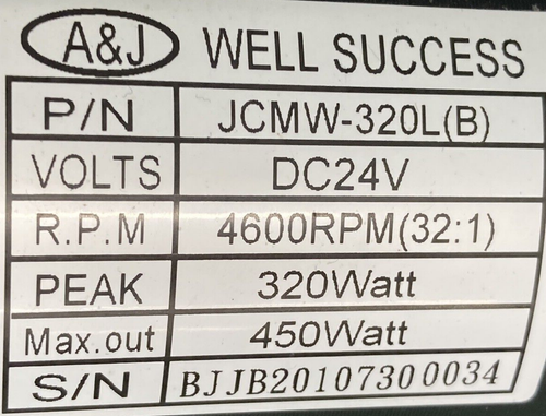 Motors for Drive Medical Cirrus Plus EC Folding Powerchair JCMW-320R /320L #K205 - Picture 2 of 12