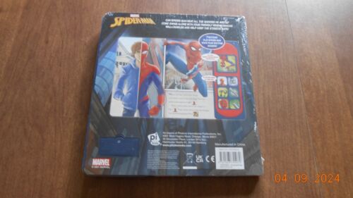 Spiderman Never A Dull Day Play-a-Sound Book New - Picture 2 of 2