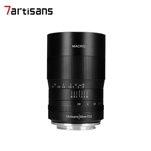7artisans 60mm F2.8 APS-C Manual Focus Macro Prime Lens For Sony E-mount Camera - Picture 11 of 11