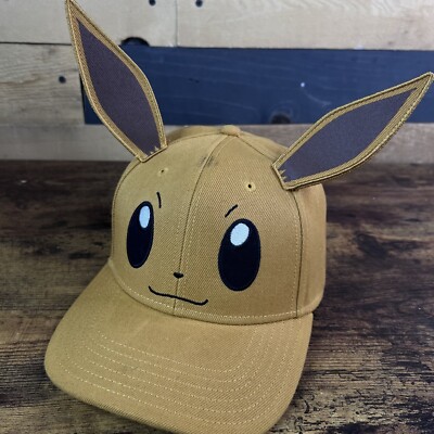 Pokemon Eevee #133 Adjustable Snap Back Hat Baseball Cap 2023