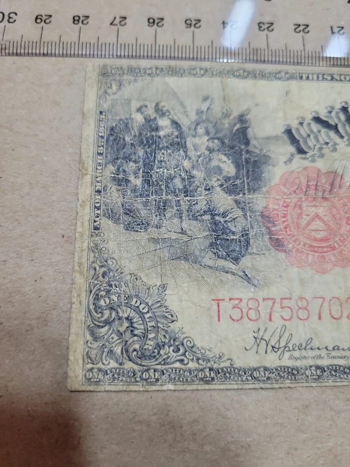 🇺🇸 USA United States Note Dollar Series 1917 FR-39 Federal Reserve 122522-3 - Image 2 of 4