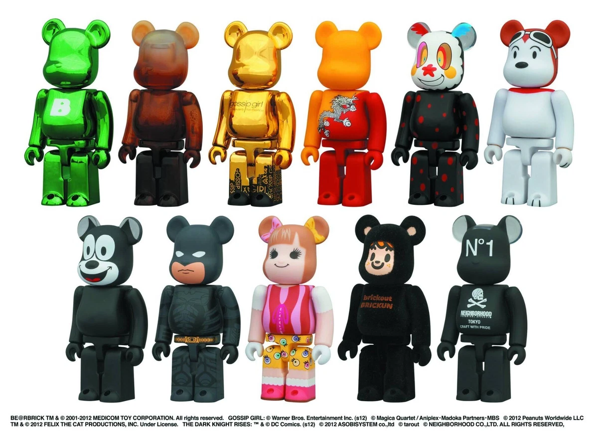 MEDICOM BEARBRICK BE@RBRICK SERIES 24 FULL DISPLAY BOX 24 PIECES 