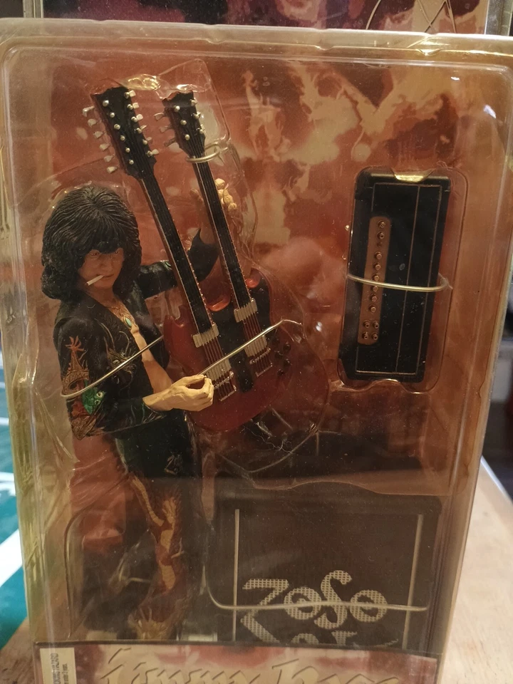 Raro amplificador de guitarra figura de acción JIMMY PAGE Led Zeppelin ZOSO - Nuevo en caja raro Foto 2 de 4