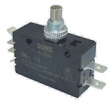 SUNS S-20M Panel Plunger Snap Action 25A Micro Switch ADPFF3J04AC