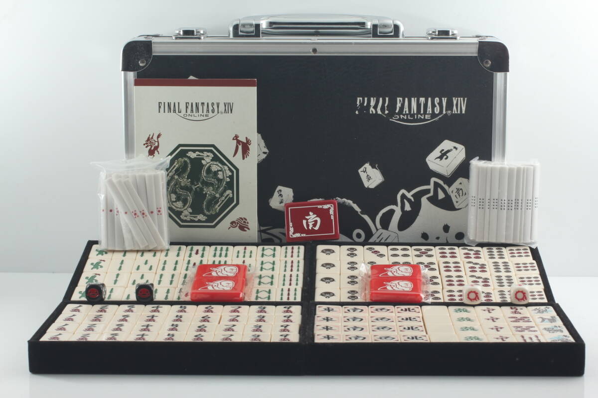 Final Fantasy XIV Doma Mahjong Tiles Special Mat set Rare