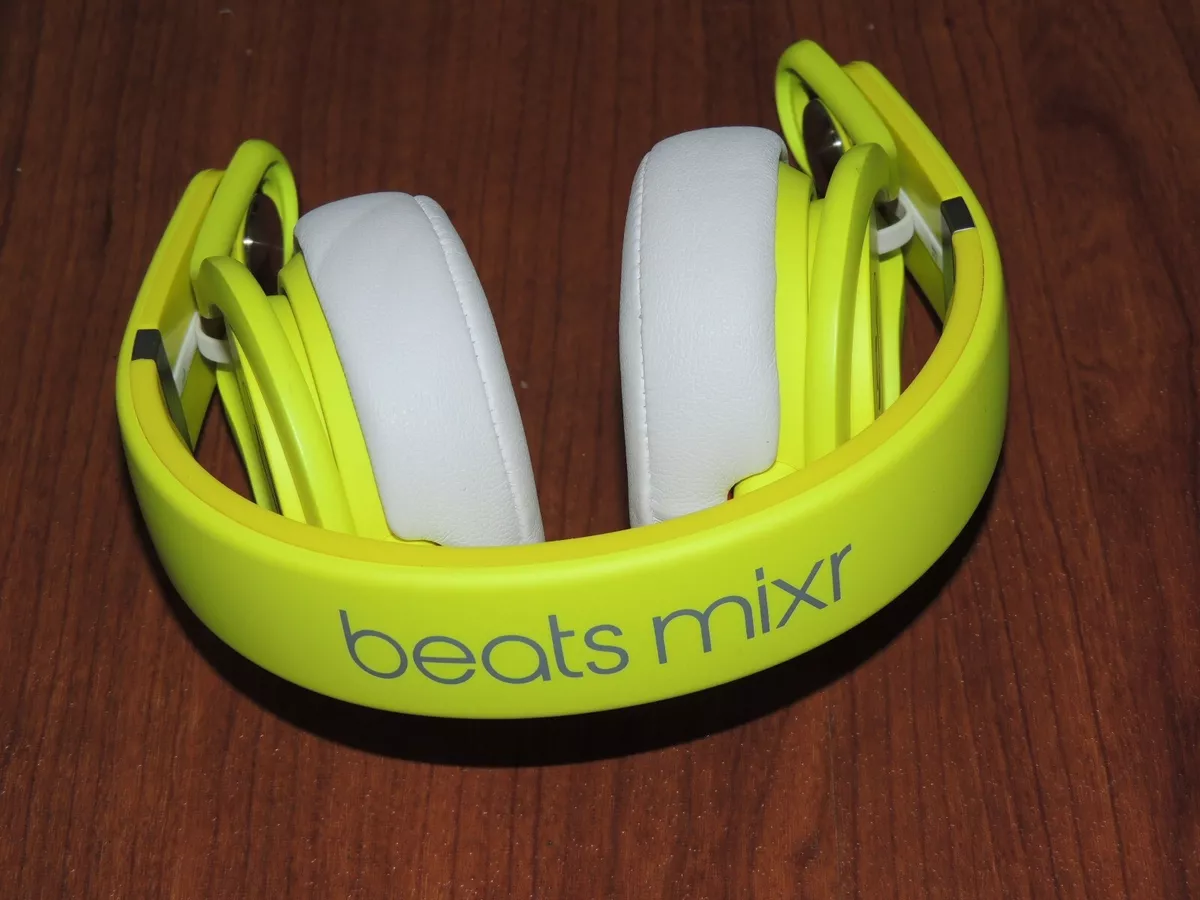 Genuine Beats by Dre MIXR Headphones - NEON GREEN - 810-00034 848447016648