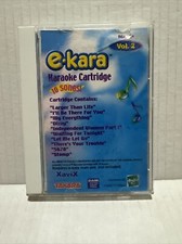 HASBRO TAKARA E-KARA KARAOKE CARTRIDGE 10 SONGS VOLUME 2