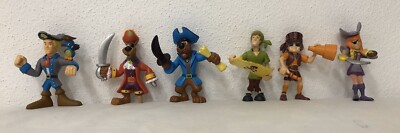SCOOBY DOO KONVOLUT 6 STÜCK PIRATEN GELENKARME SHAGGY DAPHNE FRED VELMA