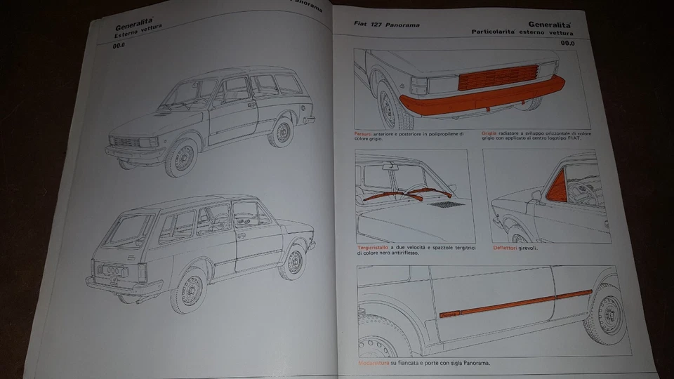 manuale officina fiat 127 brasile (panorama) feb/1981 - Immagine 3 di 4