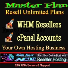 GO Pro Includes Master Reseller Hosting*WHMCS Software*WordPress Hosting Website
