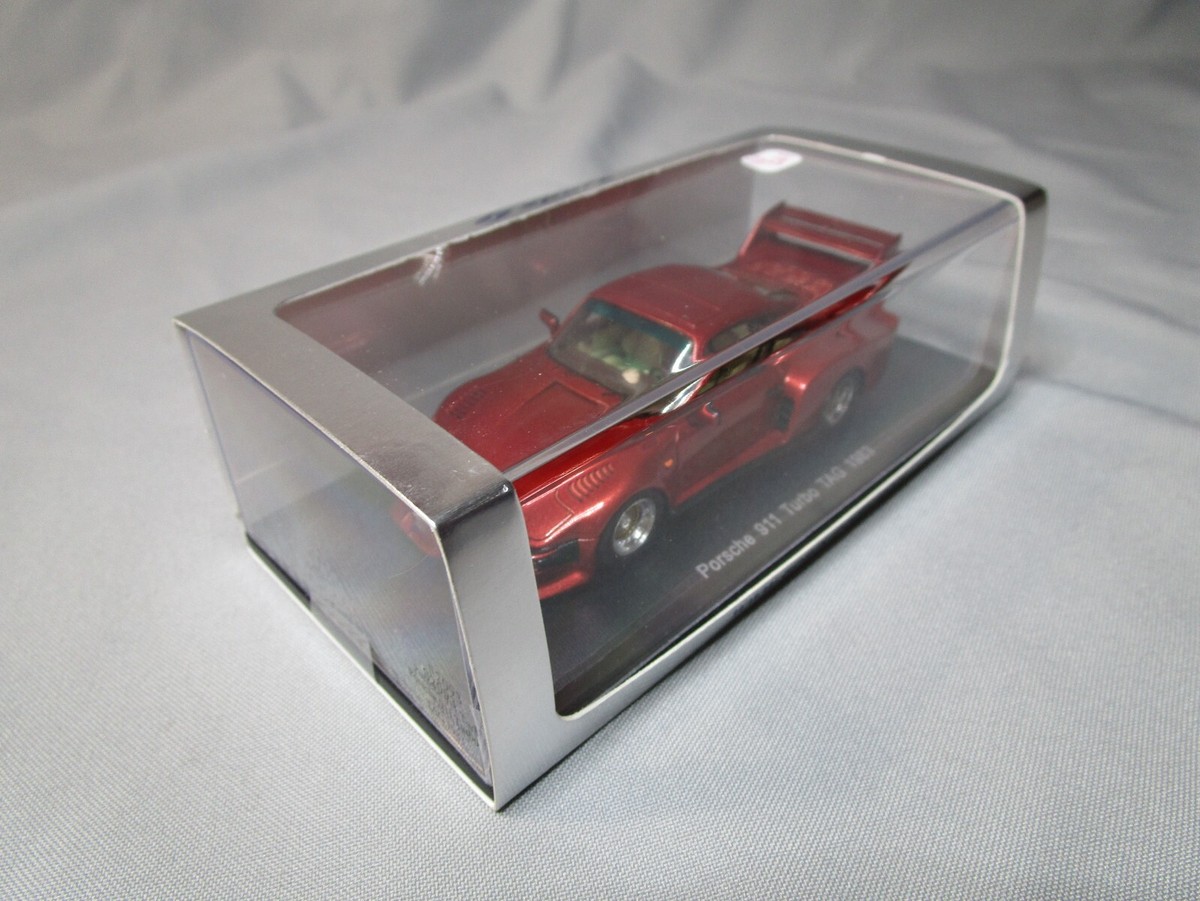AU967 SPARK 1/43 1:43 PORSCHE 911 TURBO TAG 1983 REF S2093 ROUGE