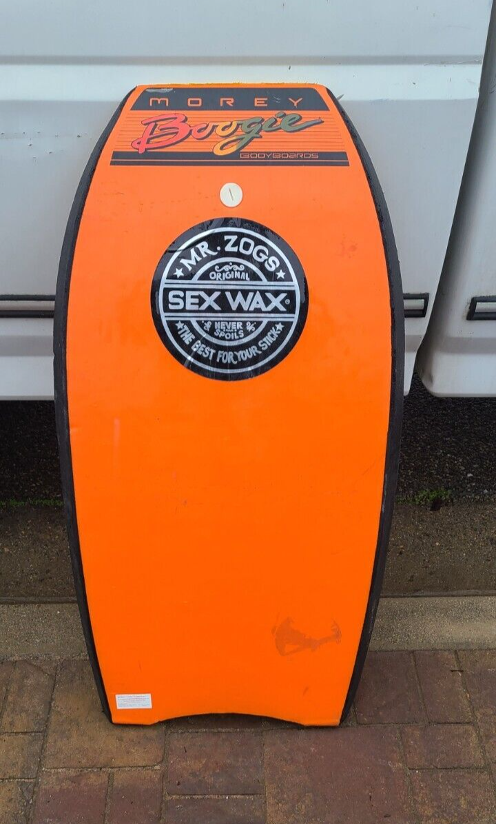 Vintage Morey Boogie Board Mach 7-7 Bodyboard with leash | eBay