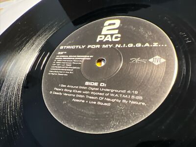 2PAC – Strictly 4 My N.I.G.G.A.Z - 2x Vinyl EU Reissue Limited