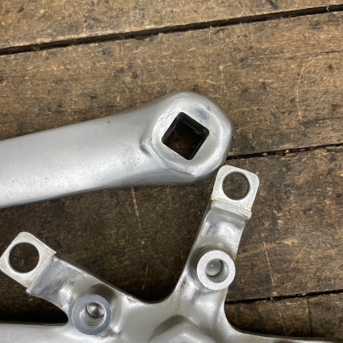 クランク カンパニョーロ mirage 170mm P42MAN NOS Campagnolo Mirage Triple 9 Speed Crank Arms: Black