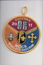 2011 NCCS Quality Diocese Commitment patch