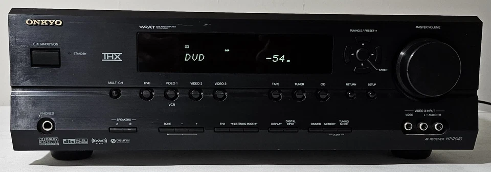 Onkyo  HT-R940 Audio Video Receiver W/ Remote Bundle - Image 2 of 4