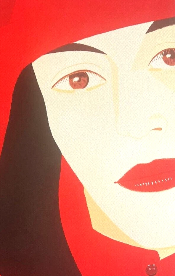 Litografía Alex Katz certificado de autenticidad original firmada numerada a lápiz certificado Foto 4 de 4