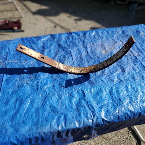 1940- 1941  Lincoln Left Front Outer Bumper Bracket.  Used Ad#2217 - Picture 1 of 20