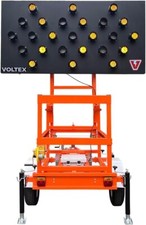 Voltex Type C Folding Arrow Board Trailer 96l X 48h Light Display W 25 Lights
