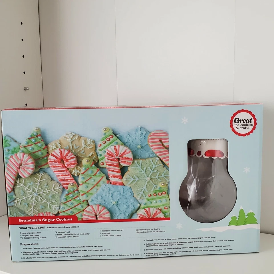 Cortadores de galletas Sweet Creations 53 piezas números del alfabeto formas navideñas Pascua Navidad Foto 2 de 4